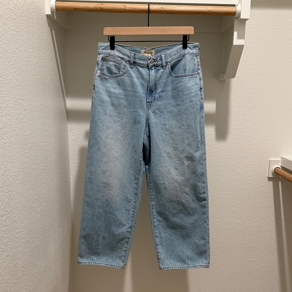 Madewell Women’s Perfect Vintage Wide Leg Crop Jean